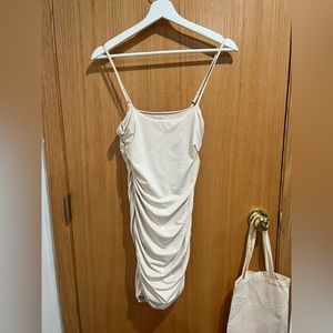 Oh Polly Ruched Mini Dress